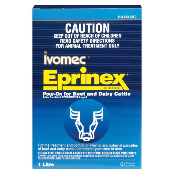 IVOMEC® EPRINEX® Pour-On for Cattle 1L