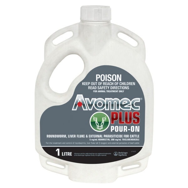AVOMEC® PLUS Pour-On for Cattle 1L