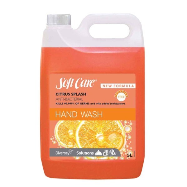 Soft Care Citrus Splash Anti-Bacterial Hand Wash 5L