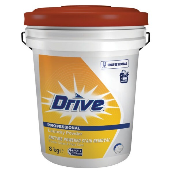 Drive Professional F & T Load Laundry Powder 8kg Bucket