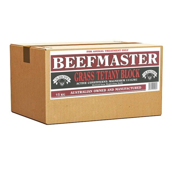 Olsson's Beefmaster (Grass Tetany Block) 15kg