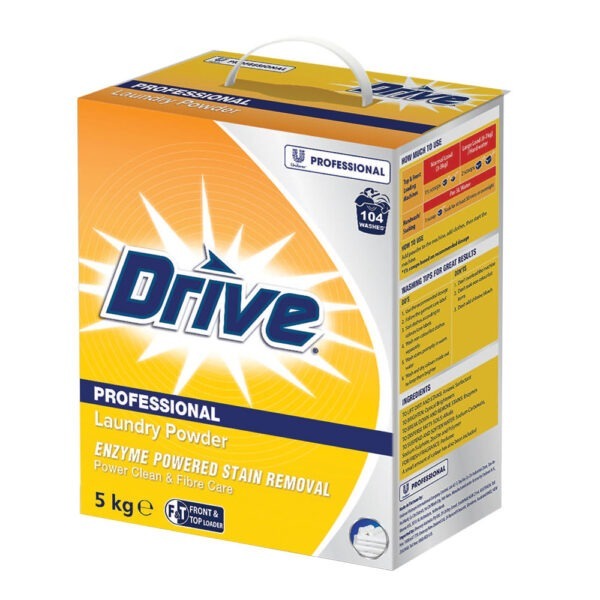 Drive Professional F & T Load Laundry Powder 5kg Box
