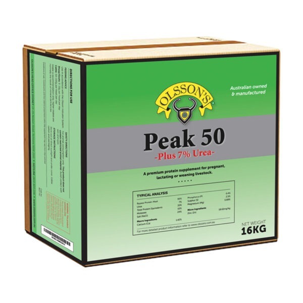 Olsson's Peak 50 + 7% Urea 16kg