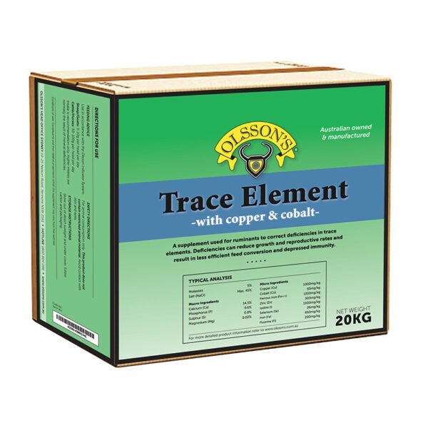 Olsson's Trace Element + Copper & Cobalt 20kg