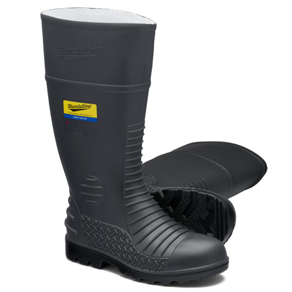 Blundstone #025 Grey Waterproof Safety Gumboot