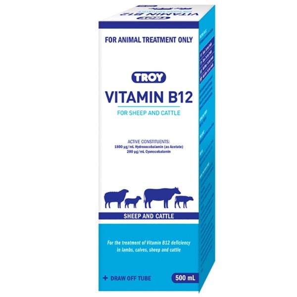 Troy Vitamin B12 (Sheep & Cattle) 500ml