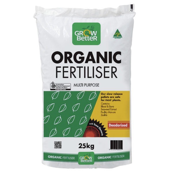 Growbetter Organic Fertiliser - 25kg