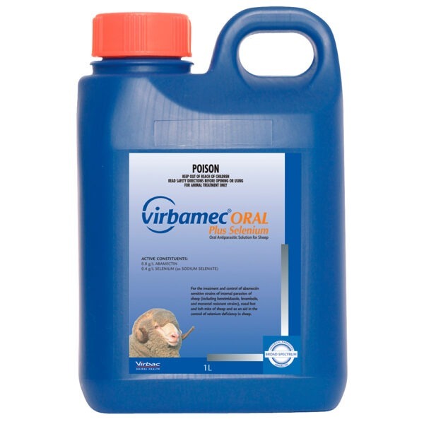 Virbac Virbamec Oral + Selenium - 1L