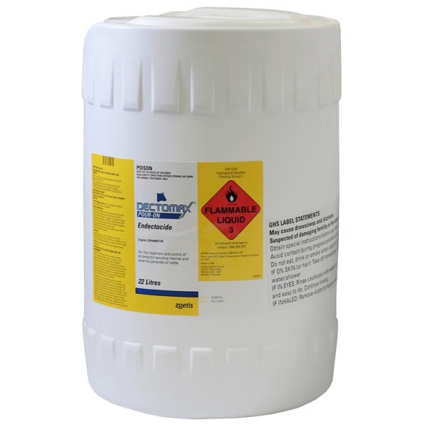 Zoetis Dectomax Pour-On Drum 22L