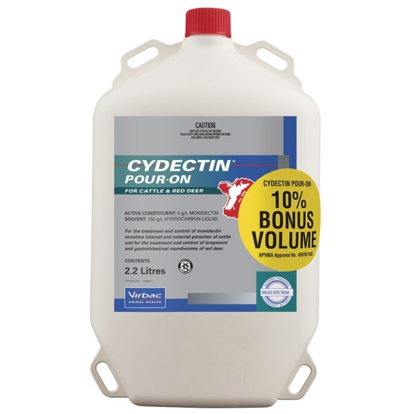 Virbac Cydectin Pour-On - 2.2L