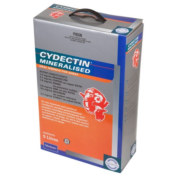 Virbac Cydectin Mineralised - 5L