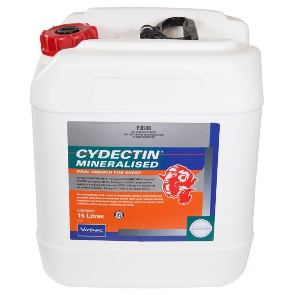 Virbac Cydectin Mineralised - 15L