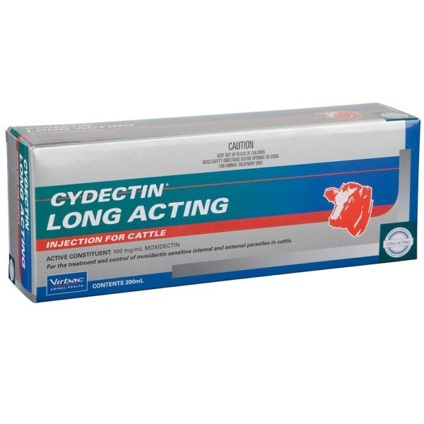 Virbac Cydectin Long Acting Injection For Cattle - 200ml