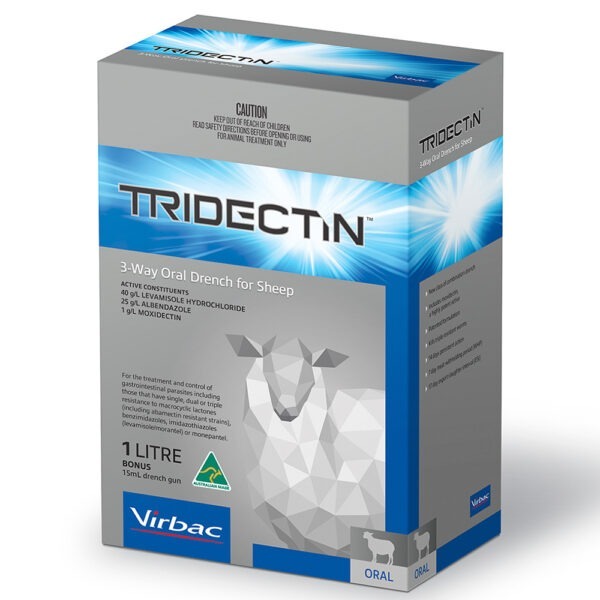 Virbac Tridectin Oral (Includes Drench Gun) - 1L