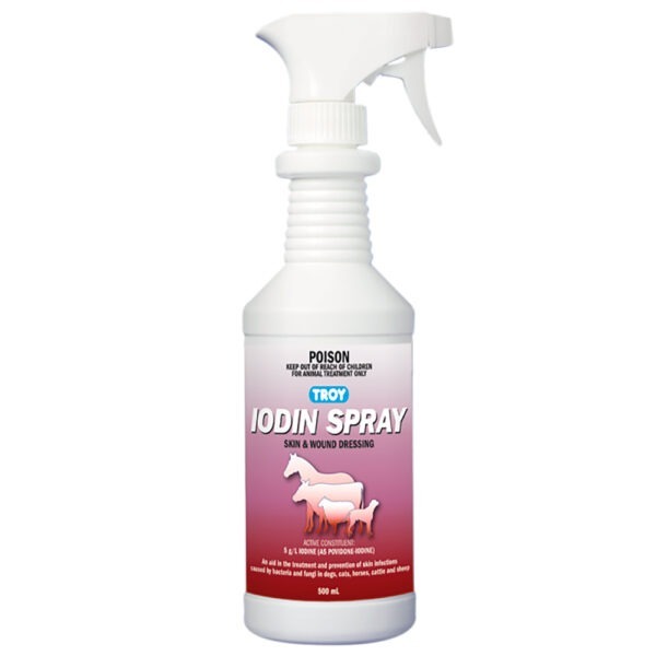 Troy Iodin Spray 500ml (Dangerous Goods)