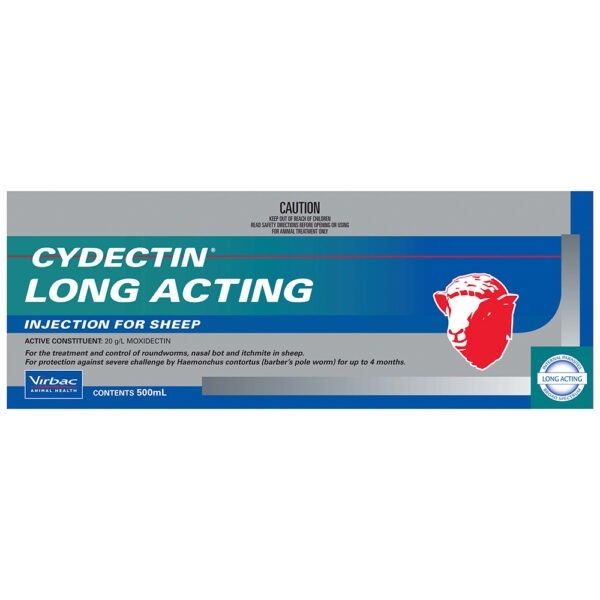Virbac Cydectin Long Acting Injection for Sheep - 500ml