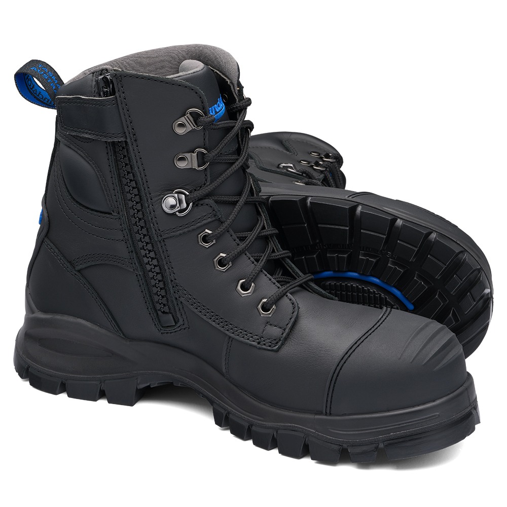 Blundstone #997 Black Platinum Quality Water Resistant Upper Lace Up ...