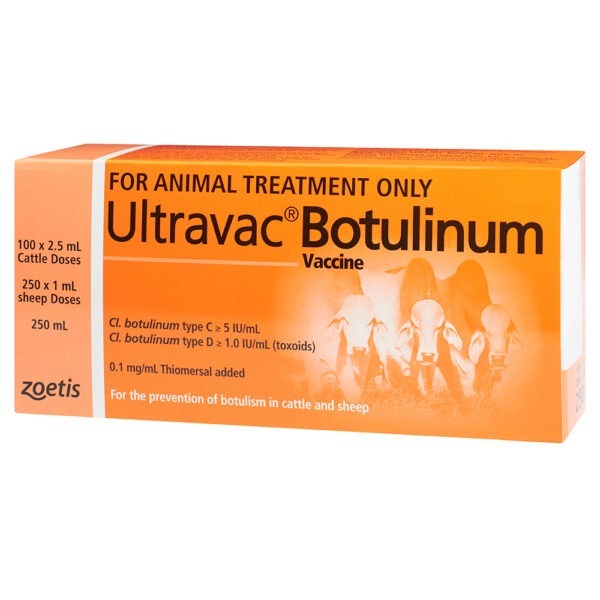 Zoetis Ultravac® Botulinum Vaccine 250ml