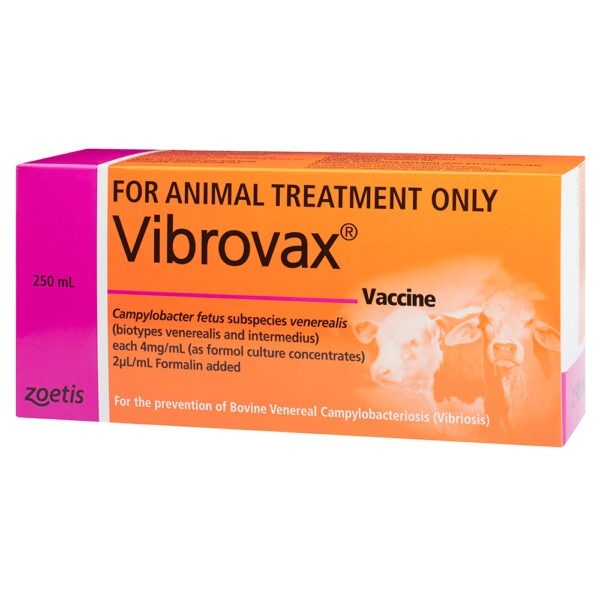 Zoetis Vibrovax® Vaccine 250ml