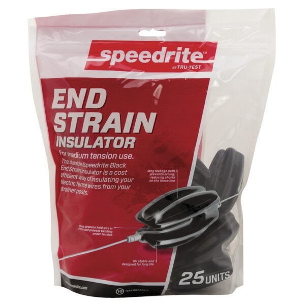 Datamars Speedrite Black Medium Duty End Strain Insulator