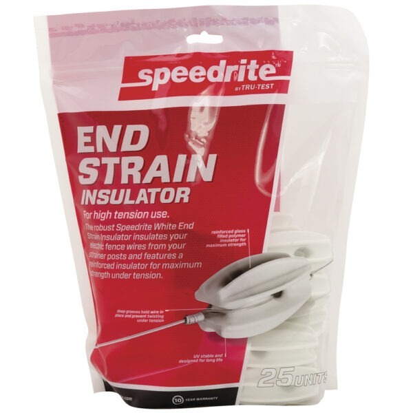 Datamars Speedrite White Heavy Duty End Stain Insulator