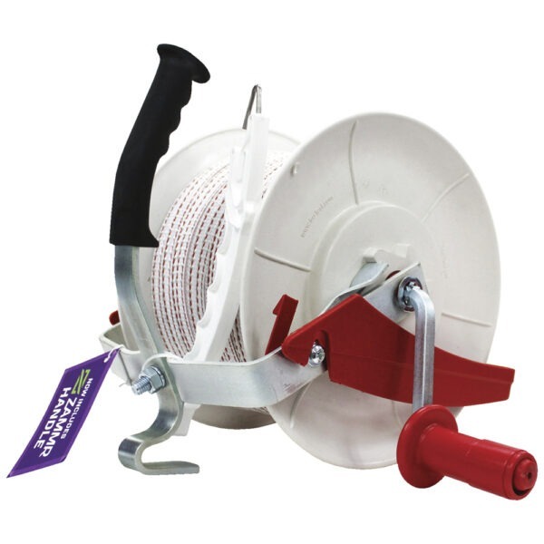 Datamars Speedrite Geared Reel Pre-wound 200m Extreme Tape Zammr Handle