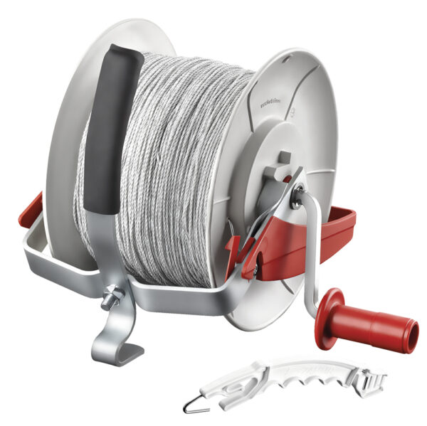 Datamars Speedrite Geared Reel Pre-wound 500m Poliwire Zammr Handle
