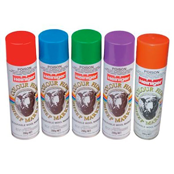 Shoot Scourable Sheepmarker Aerosol 200g Can UN No 1950 HazChem 2Y Class 2