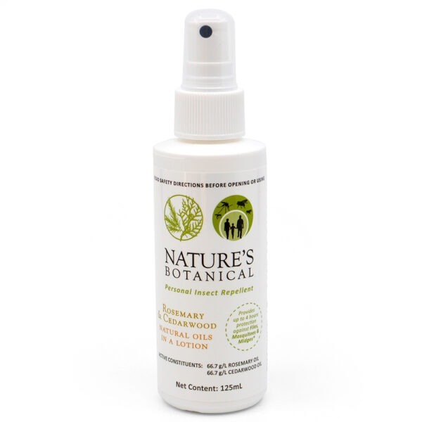 Nature's Botanical Personal Insect Repellent 125ml Spray Lotion