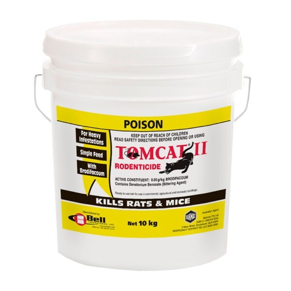 Barmac Tomcat II Pellets 10kg Pail (Red)