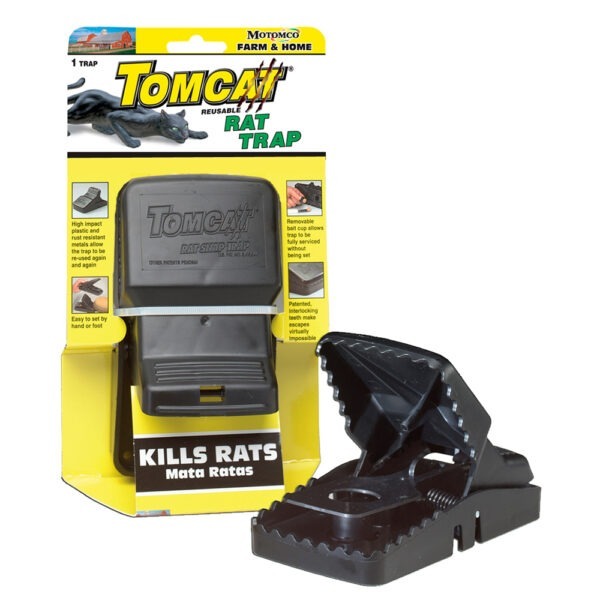 Barmac Tomcat Rat Snap Trap x 8