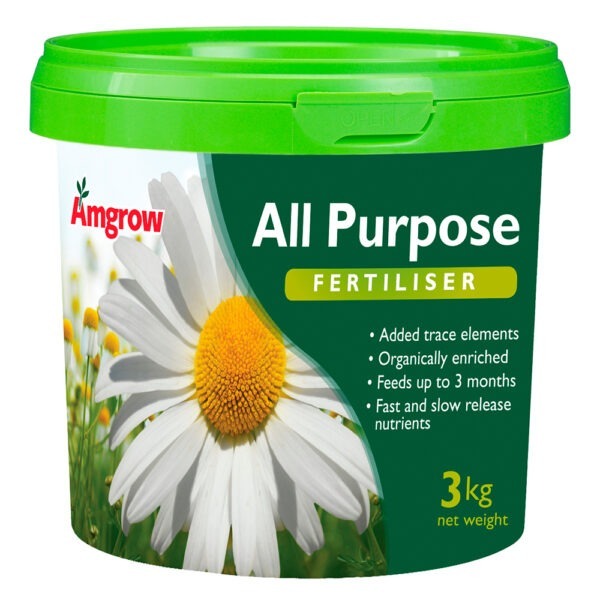 Barmac All Purpose Fertiliser Bucket  3 x 3kg