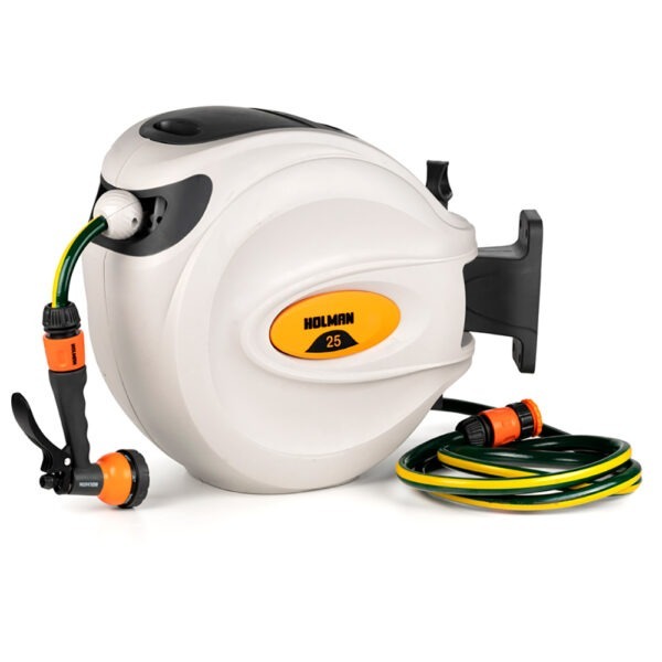Holman Retractable Hose Reel 25m