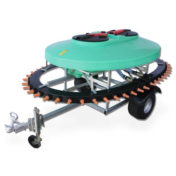 Polymaster 50 Teat Mobile Gravity Milk Feeder - H1200 x W1500 x L2800mm