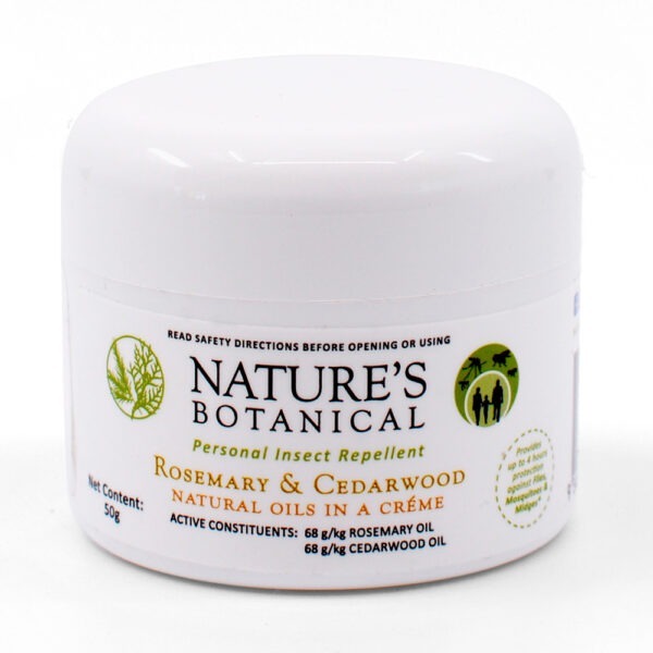 Nature's Botanical Personal Insect Repellent Creme 50g Jar