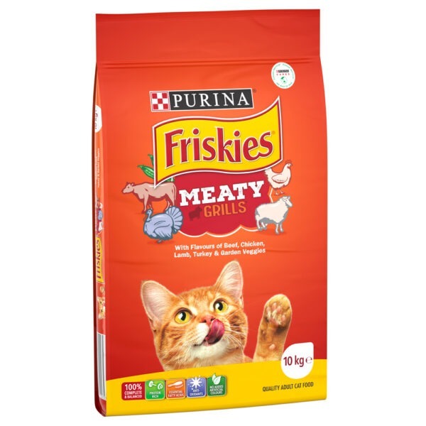 Purina Friskies Adult Meaty Grills 10kg