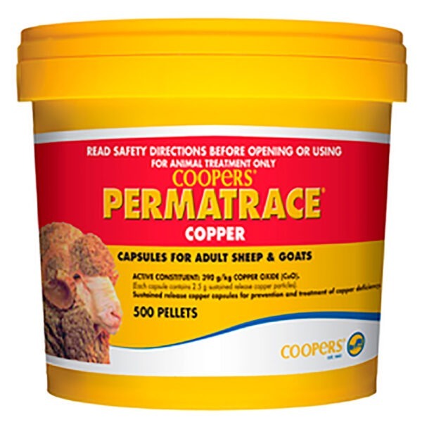 Coopers Permatrace Copper Sheep (500 Capsules)