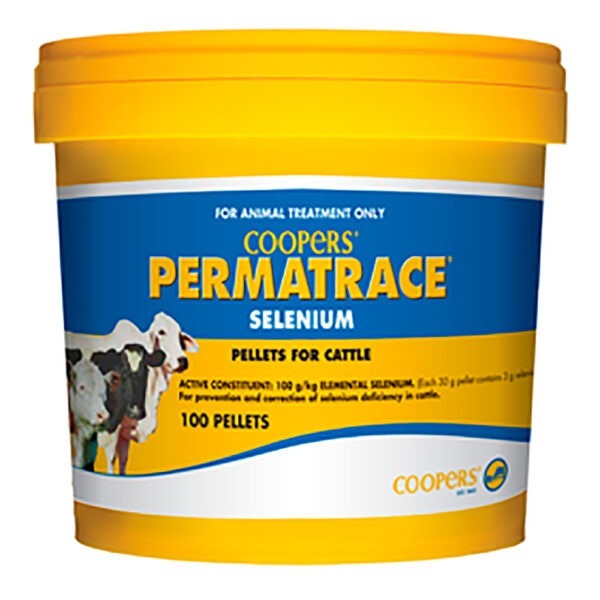 Coopers Permatrace Selenium Cattle (100 Pellets)