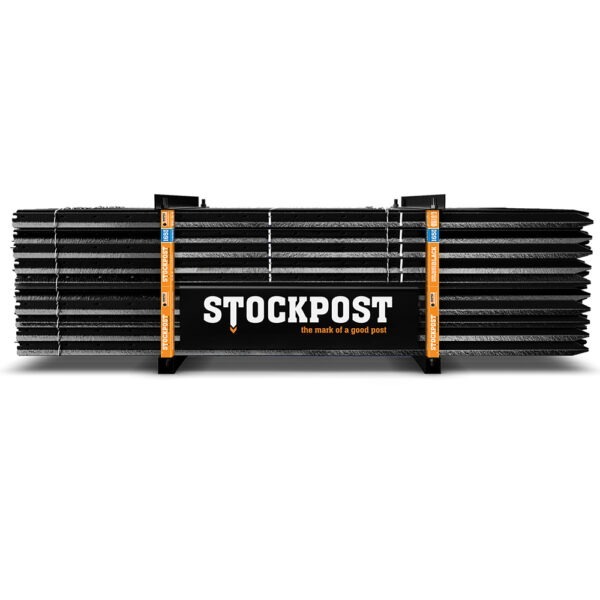 Whites Stockpost Fence Post Black 165cm