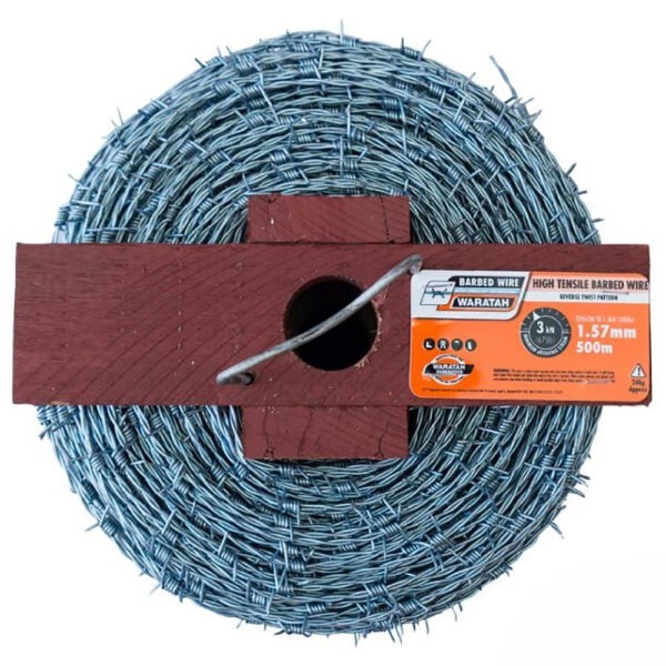 Waratah Longlife Blue® High Tensile Barbed Wire 500m Reel