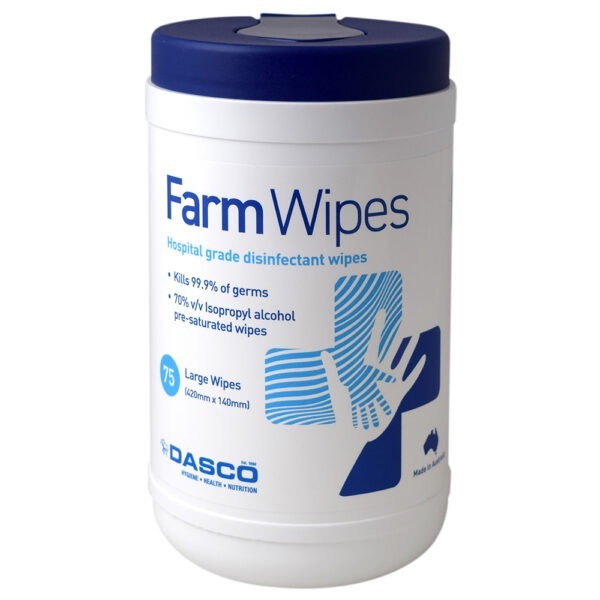 Daviesway Farm Wipes - Pk 75 Large (420mm x 140mm)