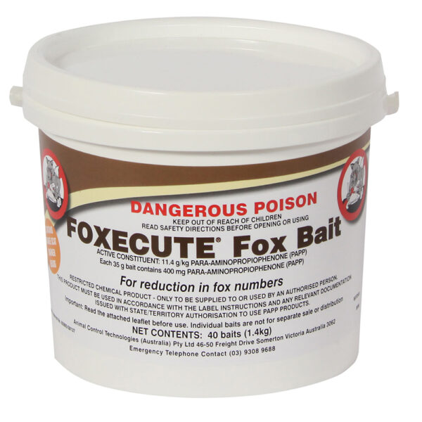 ACTA FOXECUTE® PAPP Fox Bait 10 Bait Pail