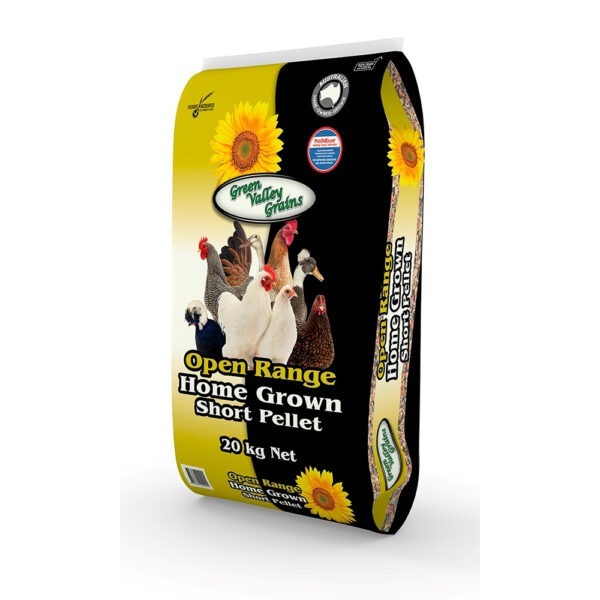 Green Valley Open Range Home Grown Short Pellet 20kg