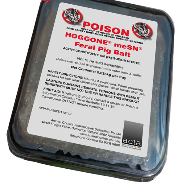ACTA HOGGONE® Sodium Nitrite Feral Pig Bait
