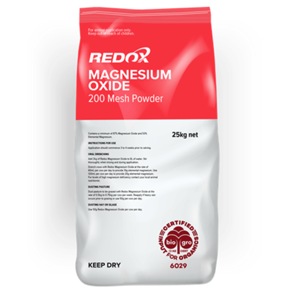 Redox Magnesium Oxide 90% Powder and Granular