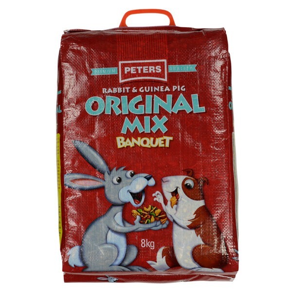 Peters - Original Mix - Rabbit & Guinea Pig Food 8kg