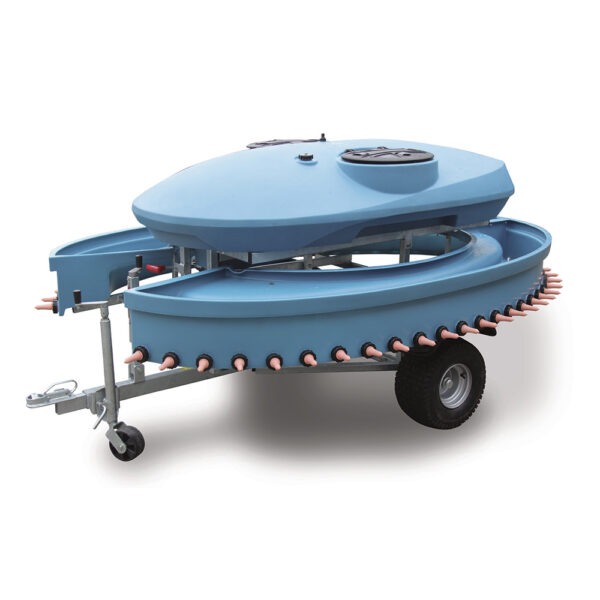 Daviesway Open Trough Feeder 50 Teat – 500L Single Axle