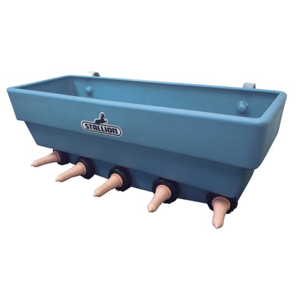 Daviesway Stallion Calfateria Feeder 5 Teat (260H x 250W x700L)