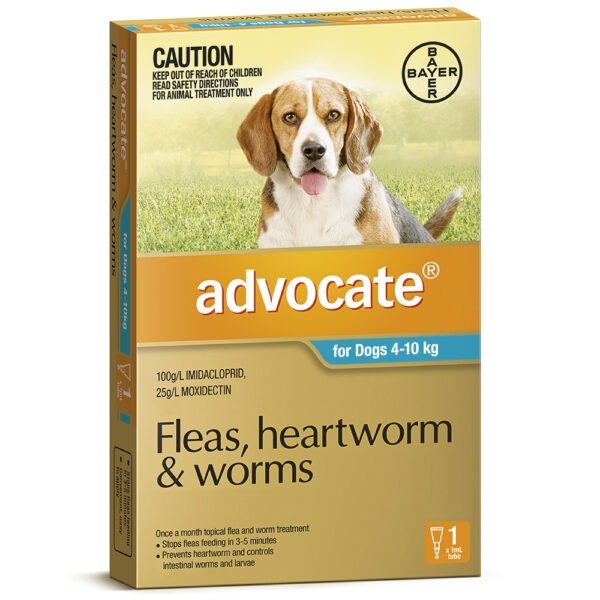 Bayer ADVOCATE® - For Dogs 4kg-10kg (Medium)