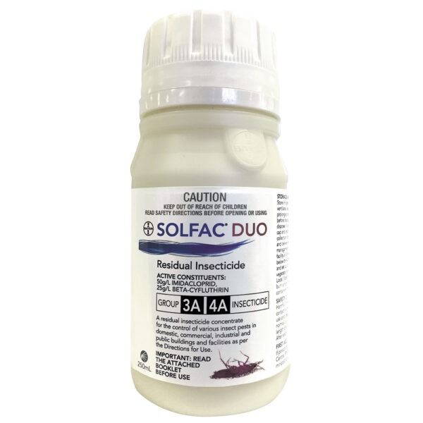 Bayer SOLFAC® Duo Insecticide 250ml